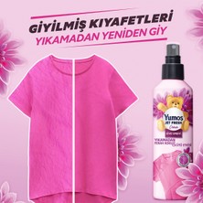 Yumoş Jet Fresh Giysi Spreyi Yıkamadan Ferah Koku ve Ütü Etkisi  Orkide 200 ml x2