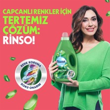 Rinso Sıvı Çamaşır Deterjanı Aloe Vera Renkiler İçin Renk Bakım Sağlayıcı ve Renk Koruyucu 3 LT x4