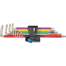 Wera 3967/9 Torx Sxl Hf Paslanmaz Torx Renkli Alyan Seti 05022689001