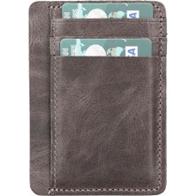 Bouletta Parma Deri Kartlık TN18 Gri