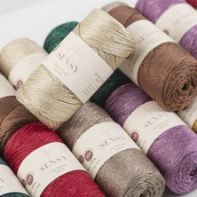 Sensy Premium Simli 200 gr Polyester Makrome Ipi 2 mm - 230 M Supla Ip ve Çanta Ipliği