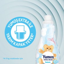 Yumoş Doğal Özler Konsantre Çamaşır Yumuşatıcısı Bebek 1200 ml x3