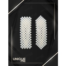 Unique Me Pearl Love Inci Toka 4'lü Set   (8 Cm)