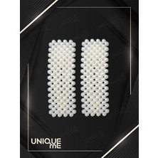 Unique Me Pearl Love Inci Toka 4'lü Set   (8 Cm)