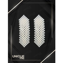 Unique Me Pearl Love Inci Toka 4'lü Set   (8 Cm)