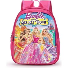 Peace Barbie Princess Kindergarten School Bag Mermaid Backpack Children's Backpack (Yurt Dışından)