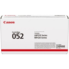 Canon I-Sensys LBP-215DW / CRG-052 Orjinal Siyah Toner 3.100 Sayfa