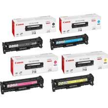 Canon I-Sensys LBP-7680CDN / CRG-718 Orjinal Toner Seti