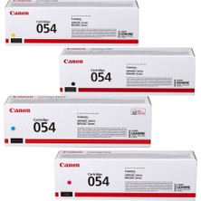 Canon I-Sensys LBP-640C / CRG-054 Orjinal Toner Seti