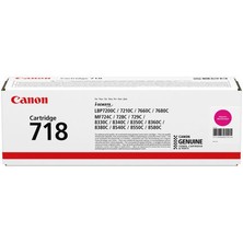 Canon I-Sensys MF-8350CDN / CRG-718 Orjinal Kırmızı Toner 2.900 Sayfa