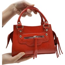 Posh Bags Ruby Rugan Mini City Kadın El ve Omuz Çantası