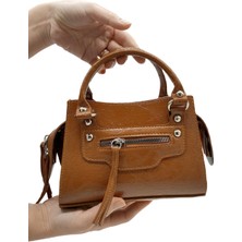 Posh Bags Ruby Rugan Mini City Kadın El ve Omuz Çantası