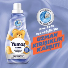 Yumoş Uzman Konsantre Çamaşır Yumuşatıcısı Daha Kolay Ütüleme Için 1200 ml X3