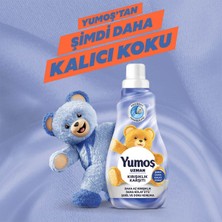 Yumoş Uzman Konsantre Çamaşır Yumuşatıcısı Daha Kolay Ütüleme Için 1200 ml X3