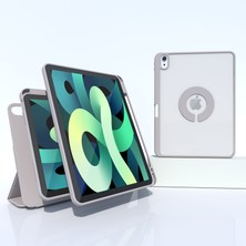 Grafent Apple 10. Nesil 10.9” 2in 1 Smart Case Gri iPad Kılıf