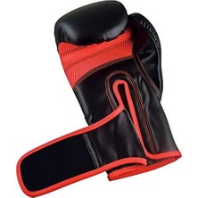 adidas HYBRID80 Kırmızı-Siyah Boks Eldiveni ve Dragondo Boks Bandajı Set Boks Seti