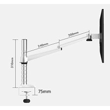 Markacase Ikili Monitör Taşıyıcı Stand