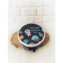 Bunnyball Chocolate 50 Adet İsme Özel Uzay Temalı Çikolata