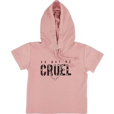 Best Kids Kız Çocuk Pembe Sweatshrt - Best Kids - Nar Çiçeği - 4 Yaş - 3683-NAR Çiçeği-4 Yaş