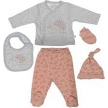 Biorganic 5li Set -  - Pembe - 0-3 Ay - 62178-23078