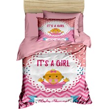 Mira Home Yenidoğan Kız Bebek Nevresim Takımı 3D Pamuklu Baby Emzik