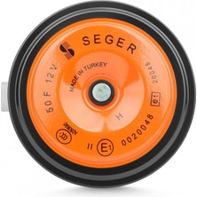 Seger SEGER-50F Midi Disk Korna 12V (Didit), Ince Ses, Jpt Soket (Dacia, Renault, Citreon, Peugeot)