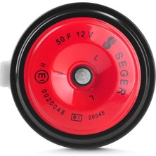 Seger SEGER-50F Midi Disk Korna 12V (Didit), Kalın Ses, Jpt Soket (Dacia, Renault, Citreon, Peugeot)
