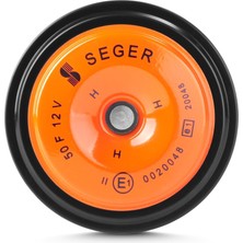 Seger SEGER-50F Midi Disk Korna 12V (Didit), Kalın - Ince Ses Takım , K -Jet 2x Soket (Vw, Audi, Skoda, Seat, Mercedes)