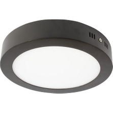 Alles 30W Sıva Üstü Yuvarlak LED Panel Gün Işığı - Siyah Kasa CT-5238G