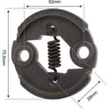 Kmtmak Motorlu Tırpan BG/CG430-520 Balata Vida Pul Sırt ve Yan Modeller Bahçe Makina Yedek Parça