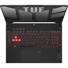 Asus Tuf Gaming A15 FA507NV Amd Ryzen 7 7735HS 32GB 2tb SSD RTX4060-8GB Freedos 15.6" 144HZ Fhd Taşınabilir Bilgisayar LP023F06 + Zetta Çanta