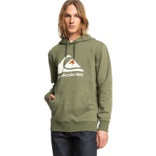 Quiksilver High Cloud Hood Erkek Kapüşonlu Sweatshirt Yeşil