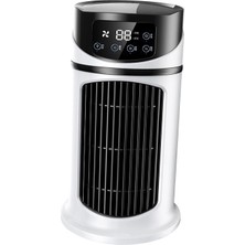 Eleanos Taşınabilir Klima Klima Fanı Altı Rüzgar Hızı Kişisel Işık Hava Soğutma Fanı Even Hava Fanı Ev, Beyaz (Yurt Dışından)