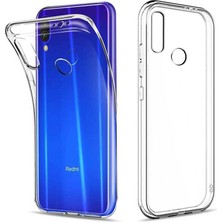 Smcase Xiaomi Redmi Note 7 Süper Silikon Lüx Korumalı Şeffaf Kılıf