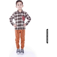 Xo Kids Erkek Pantolon 5-14 Yaş  0002282 EPNT07004 Kahverengi