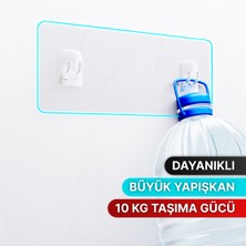 Bino Banyo Düzenleyici Çok Amaçlı 2 Li Set Yapışkan Dayanıklı Büyük Yapışkan