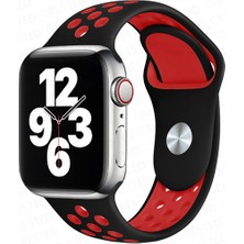 Voyo Apple Watch 3 4 5 6 7 8 Ultra 42MM 44MM 45MM 49MM Delikli Silikon Kordon Voyoniket
