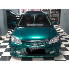 SML Dizayn Honda Civic Vtec 2 Makyajlı Mugen Ön Ek (Plastik - Karlık)