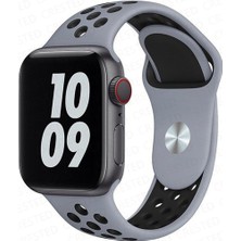 Voyo Apple Watch 3 4 5 6 7 8 Ultra 42MM 44MM 45MM 49MM Delikli Silikon Kordon Voyoniket