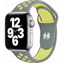 Voyo Apple Watch 3 4 5 6 7 8 38MM 40MM 41MM Delikli Silikon Kordon Voyoniket