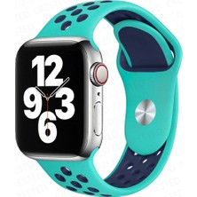 Voyo Apple Watch 3 4 5 6 7 8 38MM 40MM 41MM Delikli Silikon Kordon Voyoniket