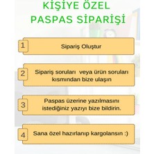 İki Sade Kapı Önü Paspası - Koko Kapı Paspası