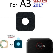 Tkgz Samsung Galaxy A320 Arka Kamera Camı Lens Yapışkanlı