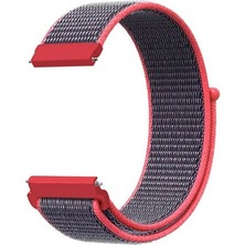 Voyo Xiaomi Watch S1 / S1 Pro / S1 Active Saat Kordonu Kumaş Cırt Cırtlı Kordon Kayış Strap