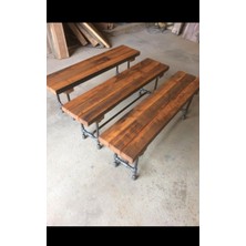 Blbn Design Dekoratif Borudan 3'lü Tabure Seti