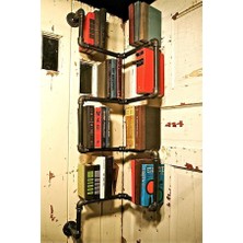 Blbn Design Dekoratif Duvara Borudan Raf