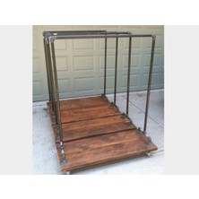 Blbn Design Dekoratif Borudan Askılık 4'lü Set