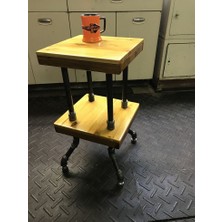 Blbn Design Dekoratif Borudan Sehpa