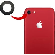 Tkgz İPhone 7 Arka Kamera Camı Lens Yapışkanlı