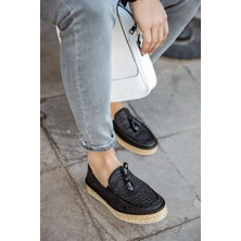 Chekich CH119 Cbt Tassels Erkek Ayakkabı Siyah